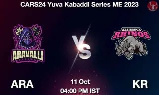 ARA vs KR Matcch Previews