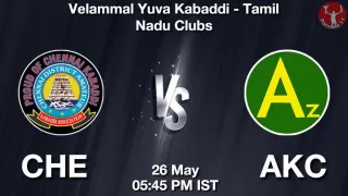 CHE vs AKC Matcch Previews