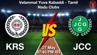 KRS vs JCC Matcch Previews