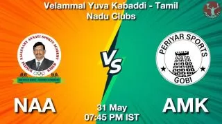 NAA vs AMK Matcch Previews