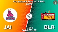 JAI vs BLR Match Result