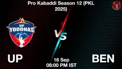 UP vs BEN Match Result