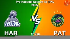 HAR vs PAT Match Result