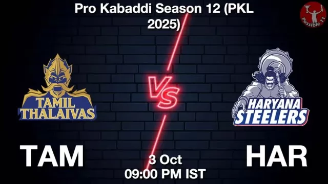 TAM vs HAR ड्रीम11 भविष्यवाणी, फैंटेसी क्रिकेट टीम - 03 अक्टूबर 2025