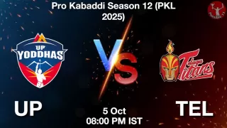 UP vs TEL Matcch Previews