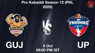 GUJ vs UP Matcch Previews