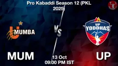 MUM vs UP Match Result
