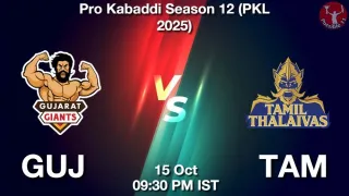 GUJ vs TAM Matcch Previews