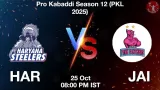HAR vs JAI Dream11 Prediction, Preview & Updates - <small>Sat, 25 Oct 08:00 PM IST</small>