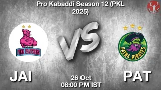 JAI vs PAT - Pro Kabaddi