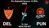 DEL vs PUN Dream11 Prediction, Preview & Updates - <small>Fri, 31 Oct 08:00 PM IST</small>