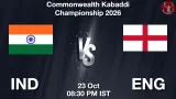 IND vs ENG Dream11 Prediction, Preview & Updates - <small>Fri, 23 Oct 08:30 PM IST</small>