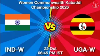 IND-W vs UGA-W IND-W vs UGA-W - Women Commonwealth