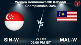 SIN-W vs MAL-W - Women Commonwealth