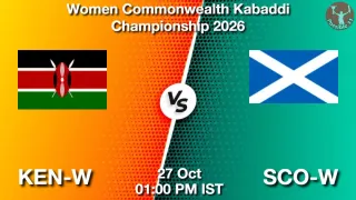 KEN-W vs SCO-W - Women Commonwealth