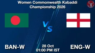 BAN-W vs ENG-W - Women Commonwealth