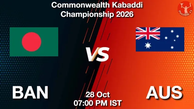 BAN vs AUS Match Previews and Kabaddi Tips