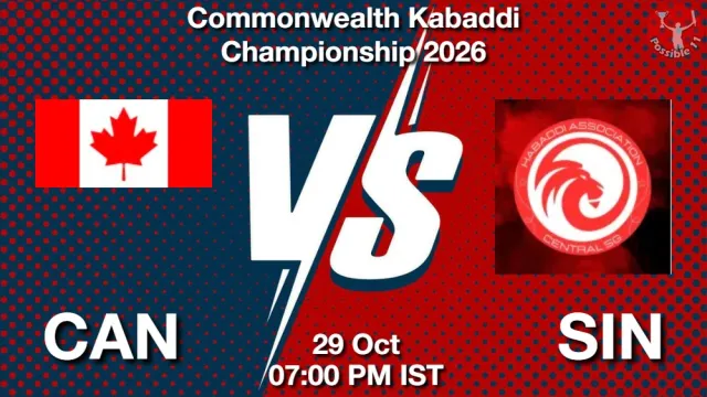 CAN vs SIN Match Previews and Kabaddi Tips