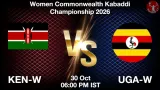KEN-W vs UGA-W Dream11 Prediction - <small>Fri, 30 Oct 06:00 PM IST</small>