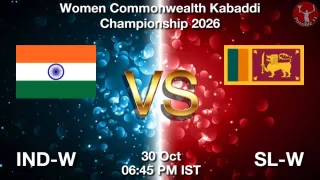 IND-W vs SL-W - Women Commonwealth