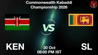 KEN vs SL - Commonwealth Kabaddi