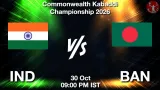 IND vs BAN Dream11 Prediction, Preview & Updates - <small>Fri, 30 Oct 09:00 PM IST</small>