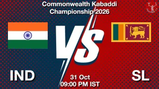 IND vs SL IND vs SL - Commonwealth Kabaddi