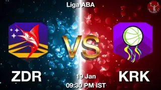 ZDR vs KRK NBA Match Previews