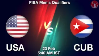 USA vs CUB Matcch Previews