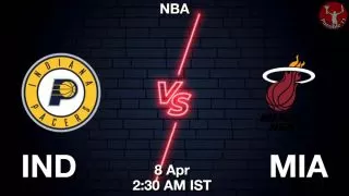 IND vs MIA NBA Match Previews