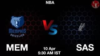 MEM vs SAS NBA Match Previews