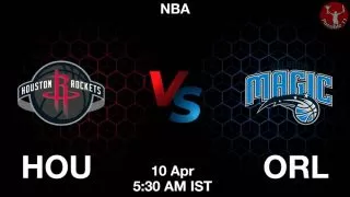 HOU vs ORL NBA Match Previews