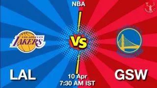 LAL vs GSW NBA Match Previews