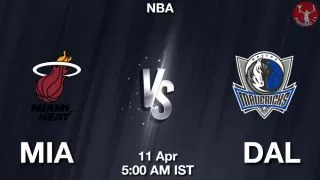 MIA vs DAL NBA Match Previews
