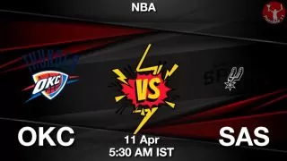 OKC vs SAS NBA Match Previews