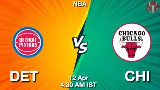 DET vs CHI NBA Match Previews