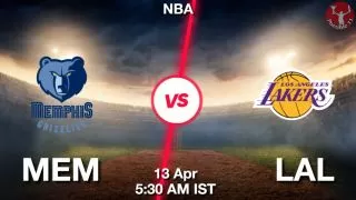MEM vs LAL NBA Match Previews