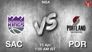 SAC vs POR NBA Match Previews
