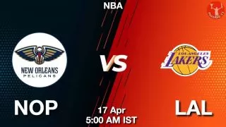 NOP vs LAL NBA Match Previews