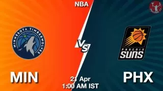 MIN vs PHX NBA Match Previews