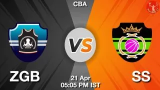 ZGB vs SS NBA Match Previews