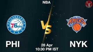 PHI vs NYK NBA Match Previews