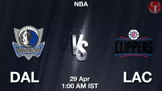 DAL vs LAC NBA Match Previews