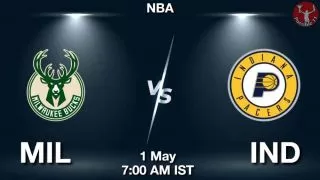 MIL vs IND NBA Match Previews