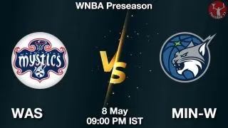 WAS vs MIN-W NBA Match Previews