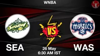SEA vs WAS NBA Match Previews