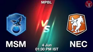 MSM vs NEC NBA Match Previews