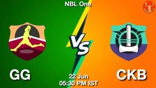 GG vs CKB Matcch Previews