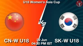 CN-W U18 vs SK-W U18 Matcch Previews