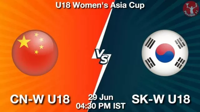 CN-W U18 vs SK-W U18 ड्रीम11 भविष्यवाणी, फैंटेसी क्रिकेट टीम - 29 जून 2024